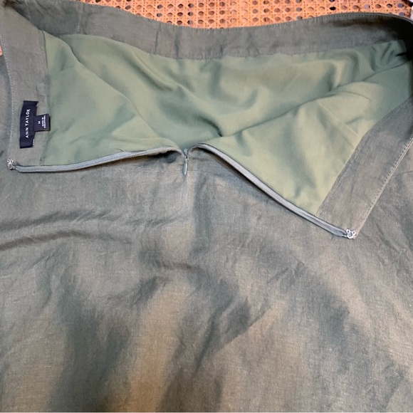 Ann Taylor skirt Linen fabric too cute ! - Picture 4 of 9